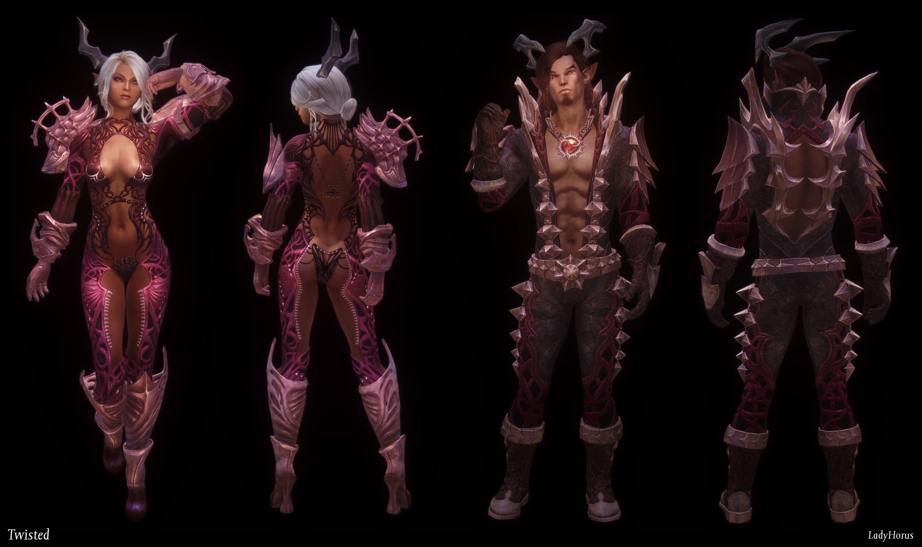 LadyHorus TERA Armor For UUNP Females And Vanilla Males Ver 2 9 4 9