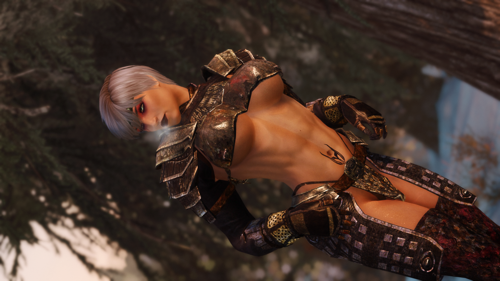 7B Sevenbase 7Base TankGirl Body And Preset HDT True Amazon Woman Body