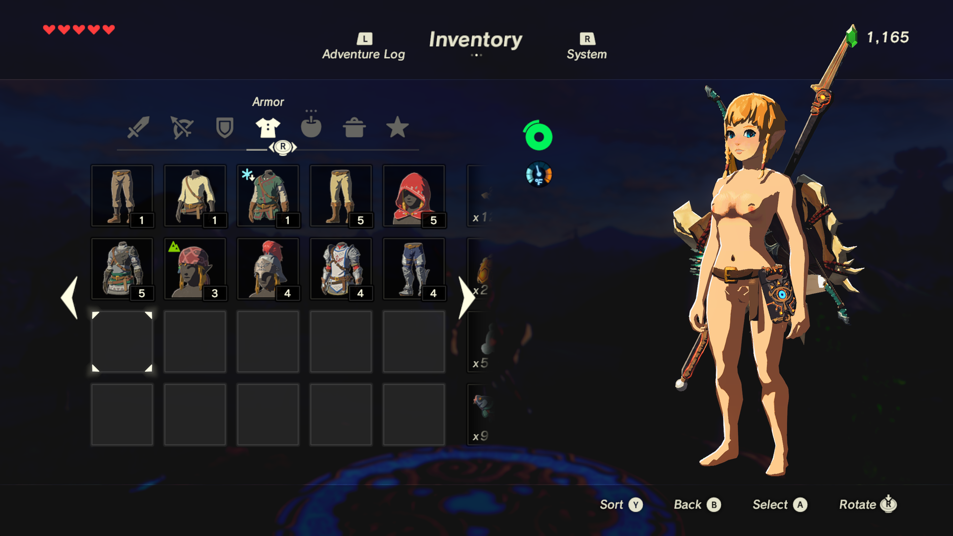 Botw nude link mod