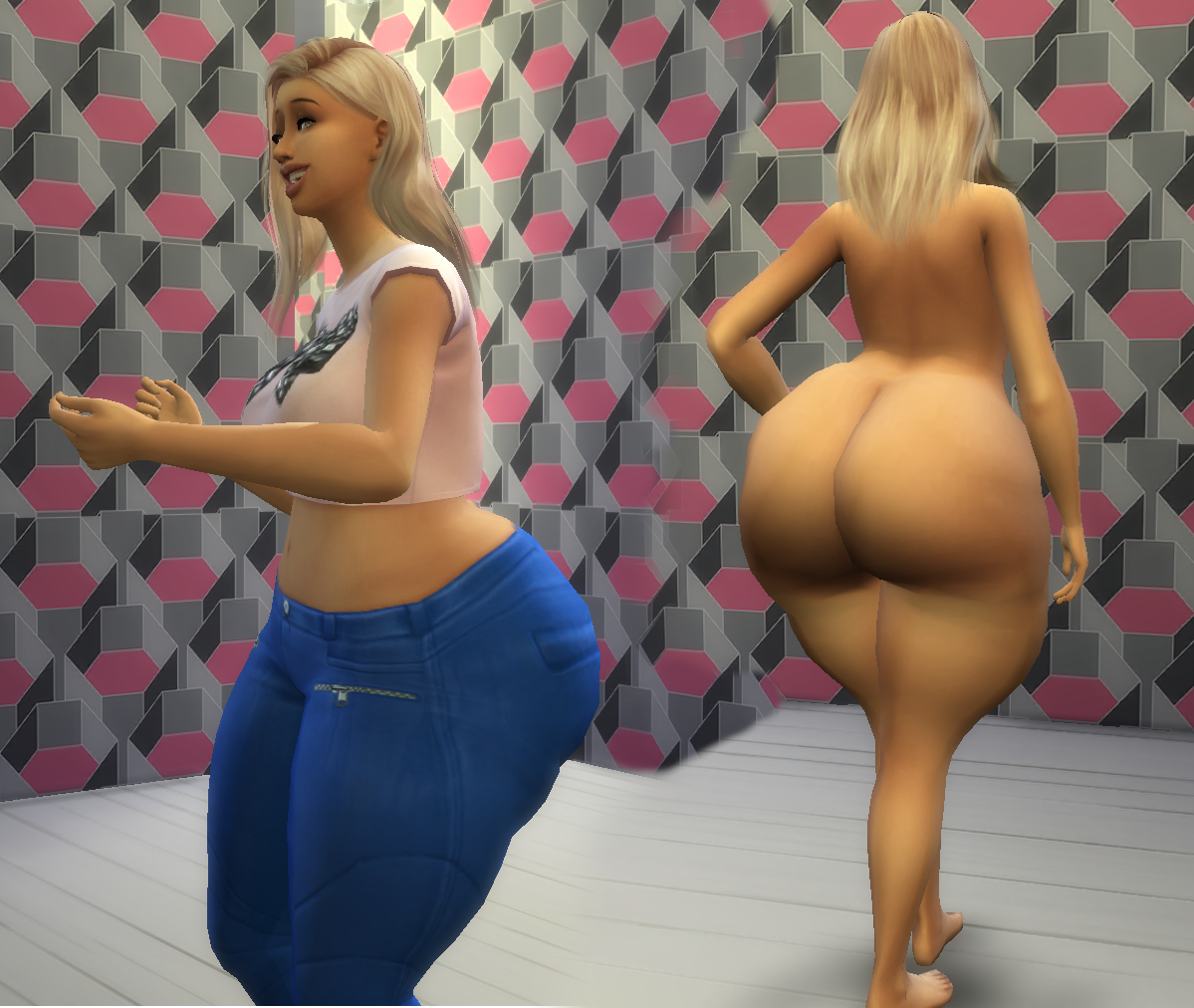 Butt Body Sliders Peachythicc Cornfed Beefy By Whibby Body Parts Loverslab