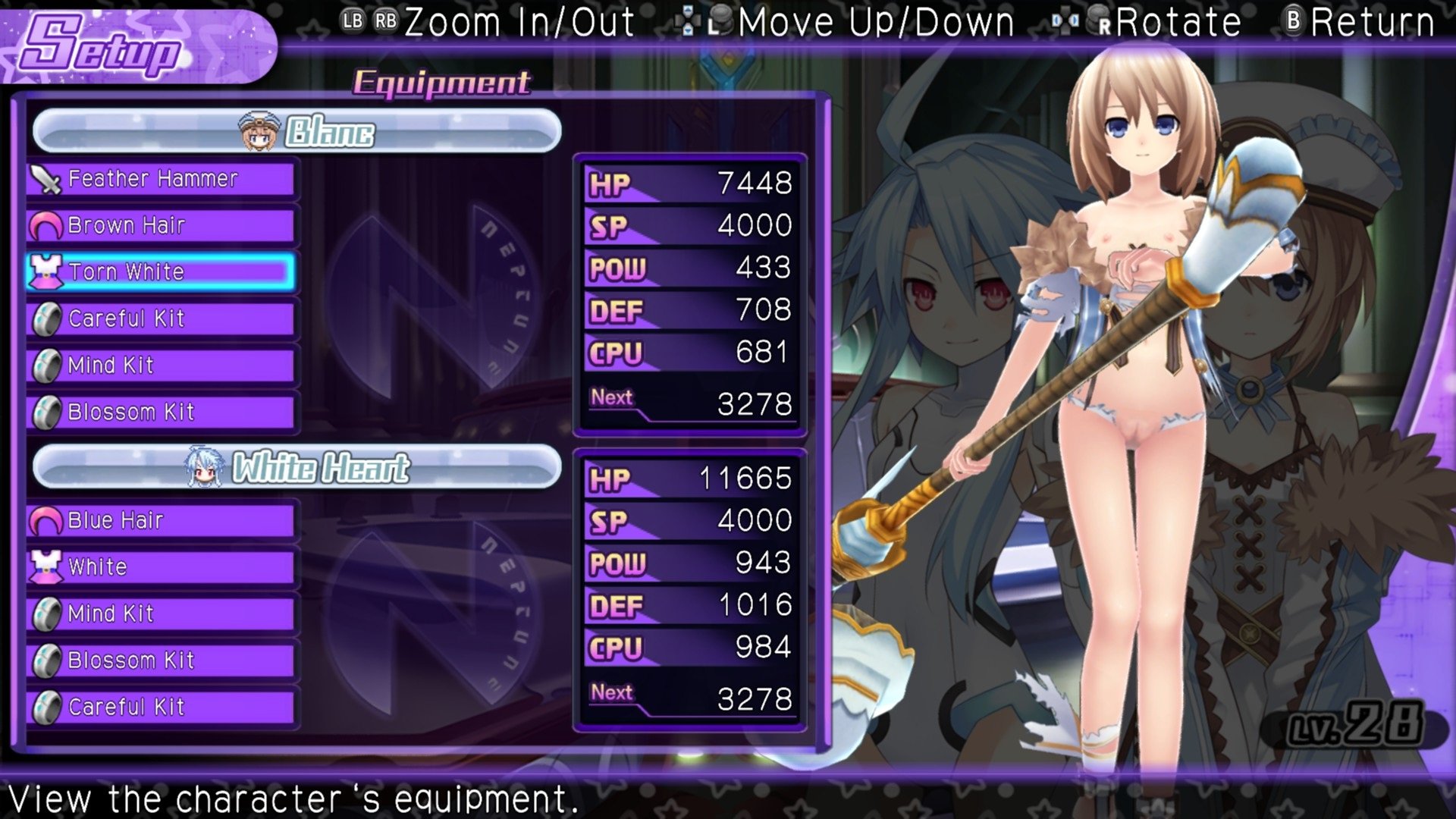 Hyperdimension Neptunia U Action Unleashed Adult Gaming LoversLab