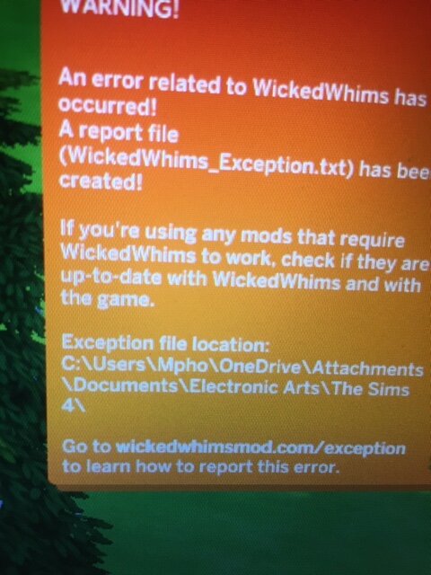 Wickedwhims Mod Still Not Working After Update Technical Support