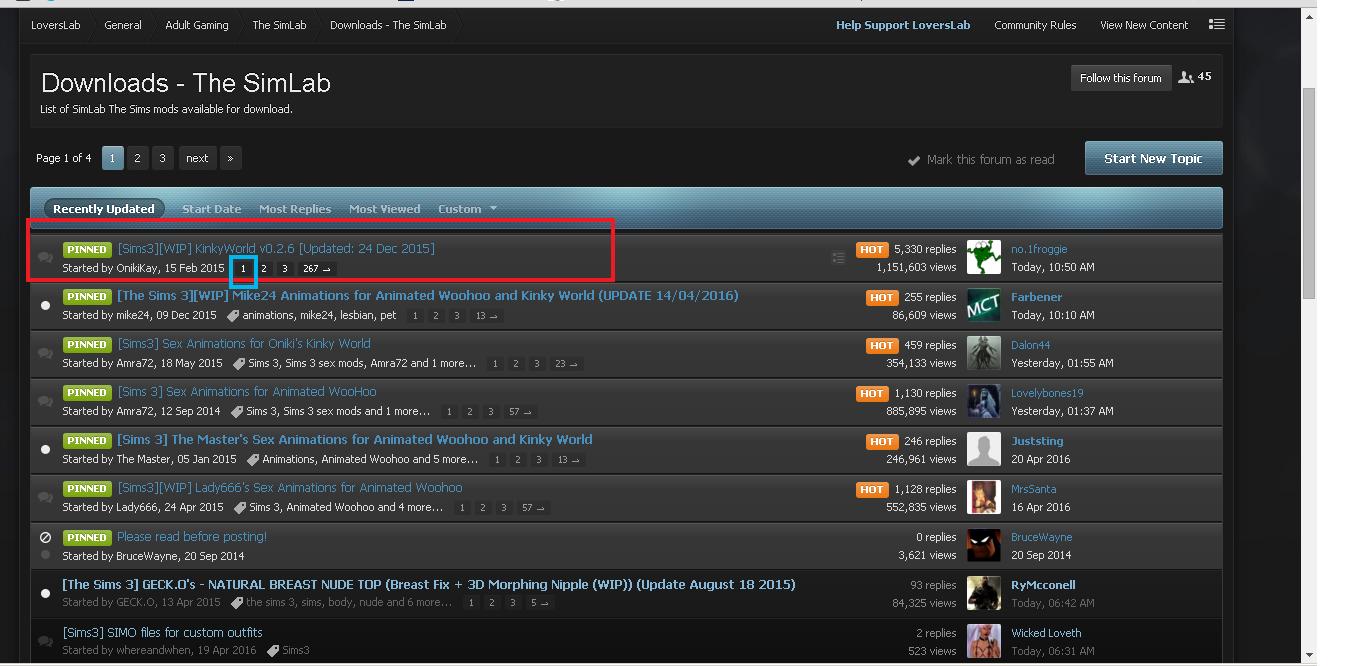The Sims 3 Onikikays Sex Mod The Sims 3 General Discussion LoversLab