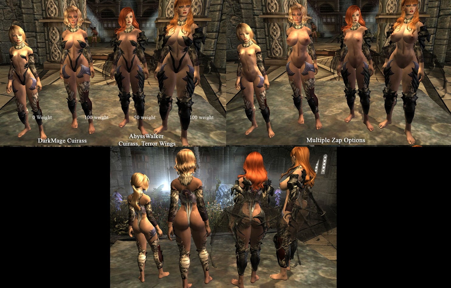 LUSH Gear SetA Pack (Bodyslide CBBE HDT) - Armor & Clothing - LoversLab