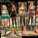 More information about "LUSH Gear Sultry Dress Pack (Bodyslide CBBE HDT)"