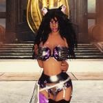 Aradia Lingerie Dress +4 Colors,Topless Version And Oily Version CBBE TBBP Bodyslide Compatible