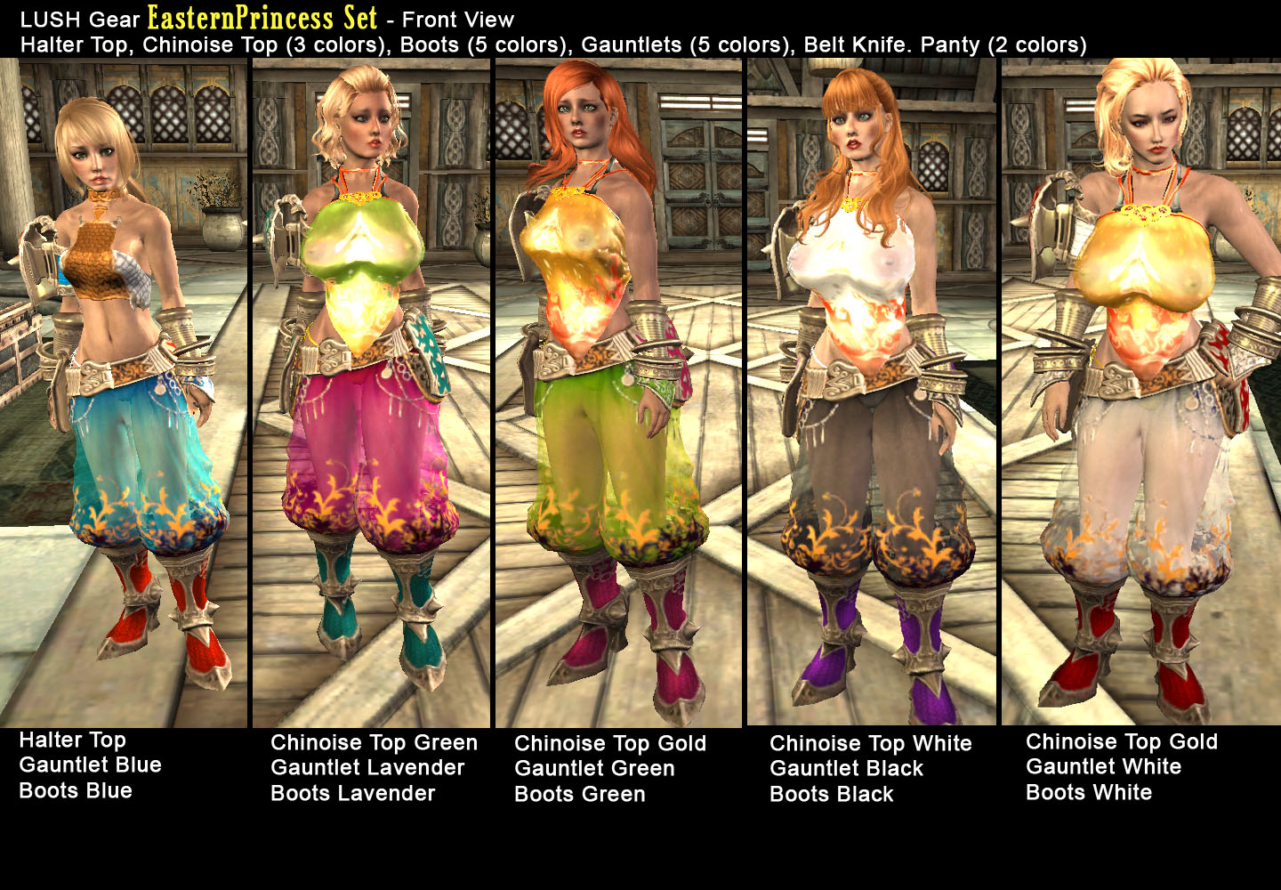 LUSH Gear EasternPrincess (Bodyslide CBBE HDT) - Armor & Clothing -  LoversLab