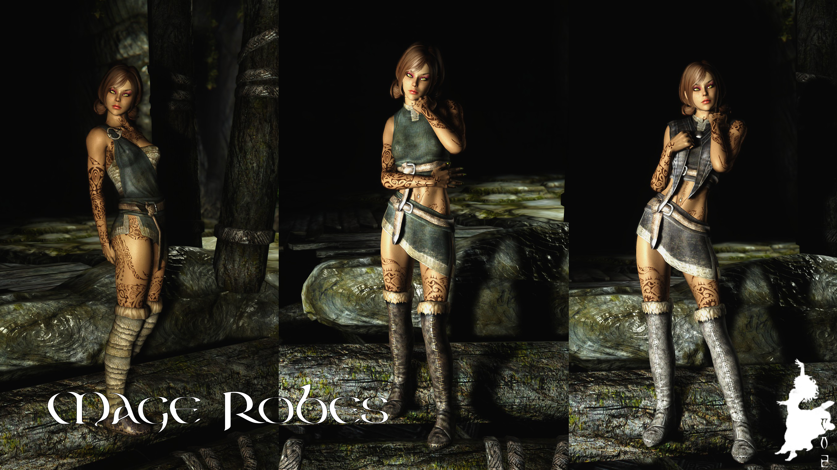 Skyrim Cbbe Mage Robes