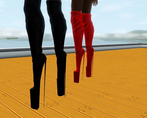 Remesh Madlen Vittoria Boots The Sims 3 Loverslab 0157