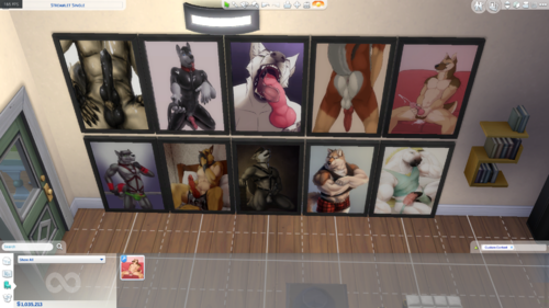 More information about "10 Pictures of my furry collection for sims 4"
