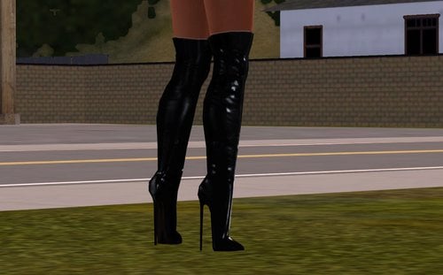 Remesh Madlen Fordonia Boots The Sims 3 Loverslab 8795