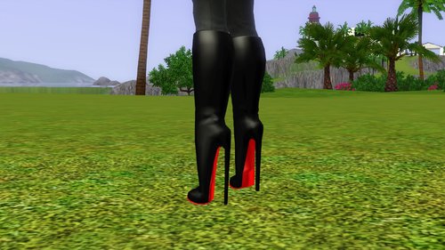 Remesh Kokoro Boots The Sims 3 Loverslab