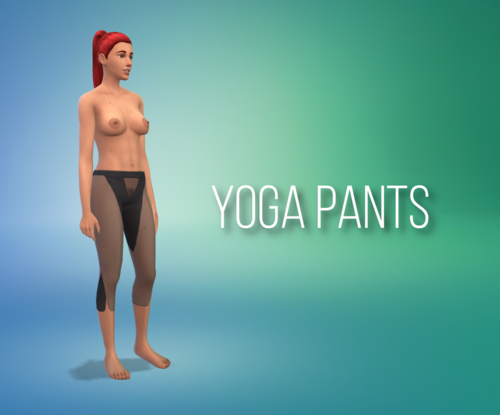 More information about "Yoga pants (with transparent elements)"