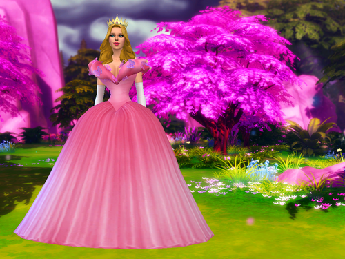 More information about "The Sims 4 MoonwalkerSims Princess Peach Hair"