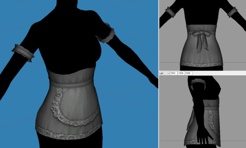 Revealing Maid For Medbod Plus Head Accessory The Sims 3 Loverslab