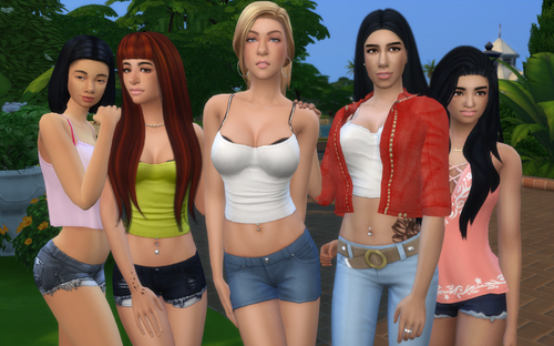 More information about "mrrakkonn's Sims - Vanessa, Nabila, Jazmine, Leyla and Mary"