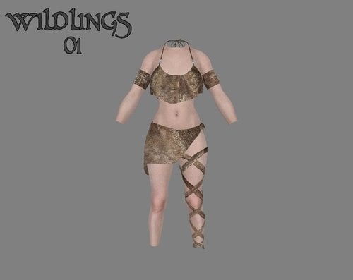 More information about "Wildlings - Lite female leather mash-ups - Bodyslide"