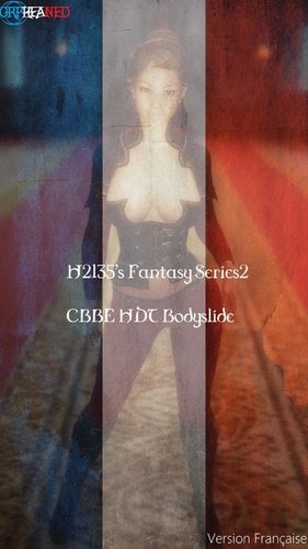 More information about "H2135's Fantasy Series2 CBBE HDT Bodyslide Version française"