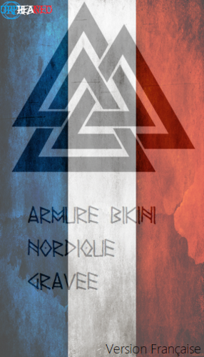 More information about "Armure bikini nordique gravée Version Française"