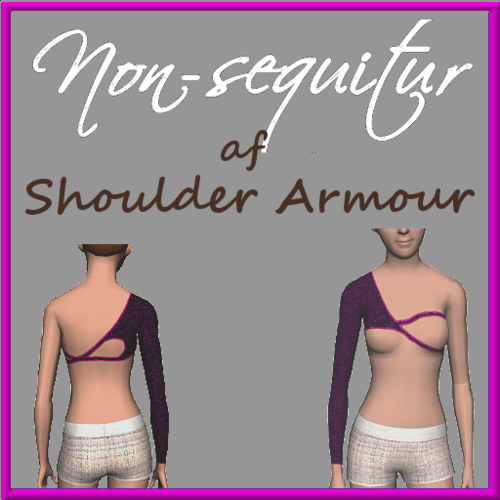More information about "af Top Shoulder Shield 1A Non-sequitur"