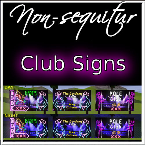 More information about "Karaoke Club XXX Sign Group"