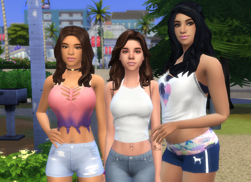 More information about "mrrakkonn's Sims - Angelina, Kaylee and Maryam"