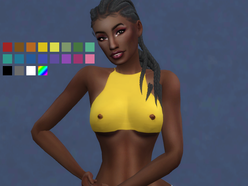 DrSoda's Nipply Crop Top