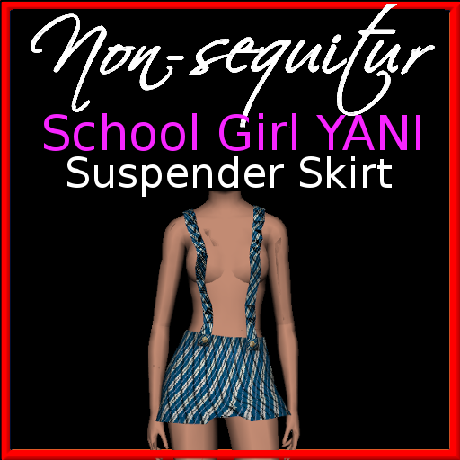 School Girl YANI Suspender Skirt