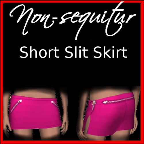 More information about "Short Slit Skirt"