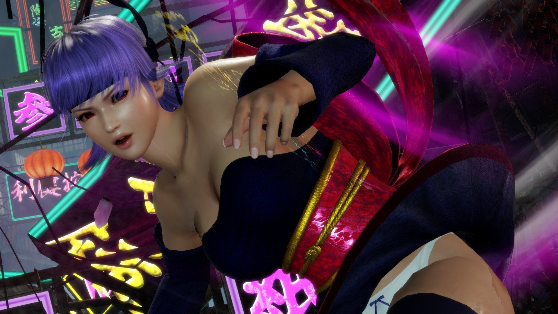Ayane DOA2 alt - Pink Bow