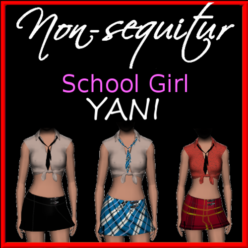 More information about "School Girl YANI Outfit"