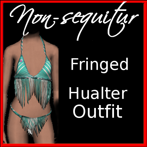 Fringed Halter Outfit