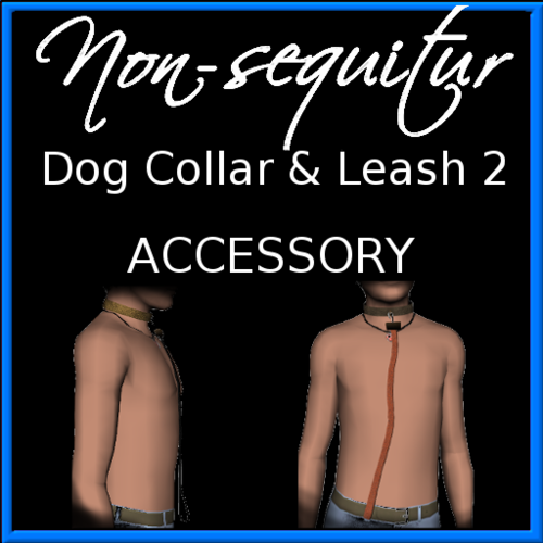 More information about "Dog Collar & Leash 2 Male ACCESSORY"