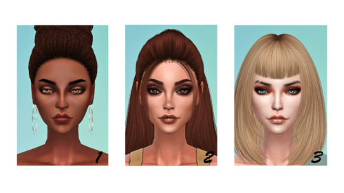 More information about "3 Sims that I made"