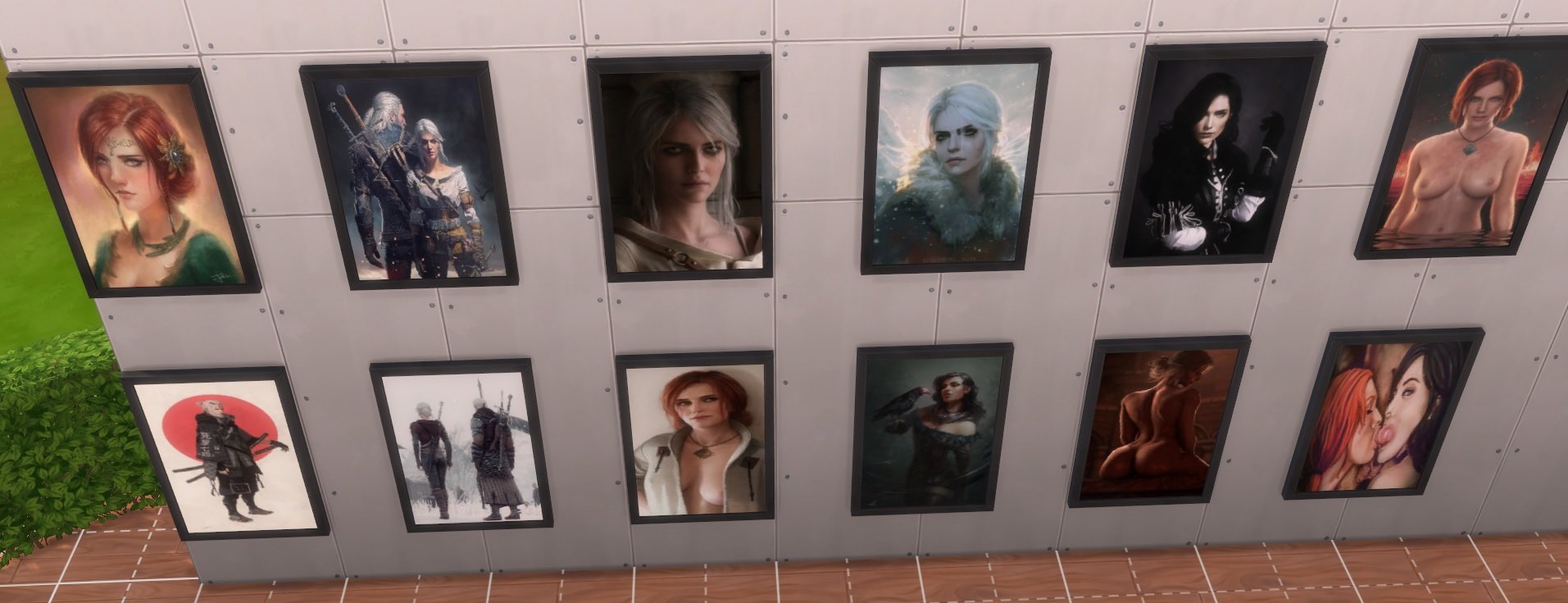 Some random witcher paintings