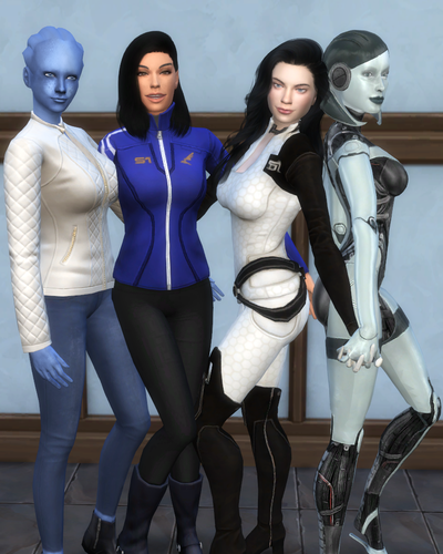 More information about "The Ladies of Mass Effect (Sims 4 Collection)"