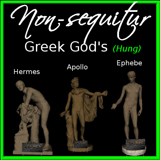 Greek God's Statues
