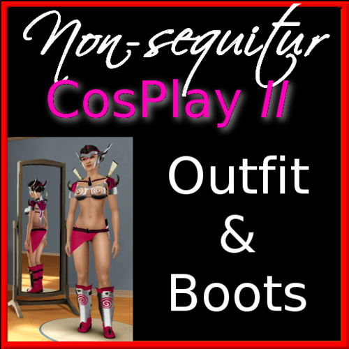 More information about "CosPlay II Outfit & Boots"