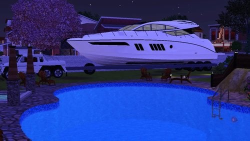 More information about "Sea rays 650 for the sims 3"