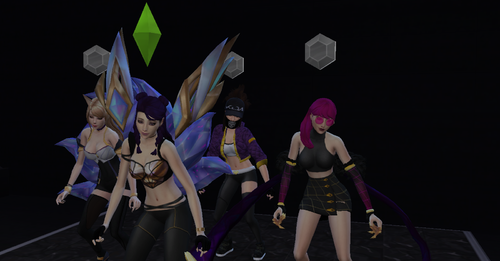 KDA Girls - Sims - LoversLab