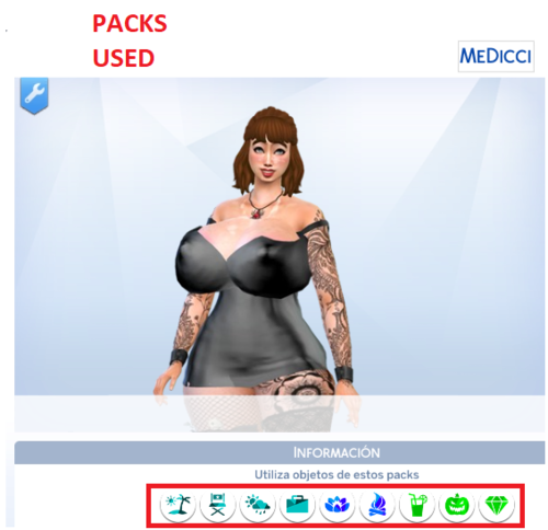More information about "Dayanne Medicci Custom Content Sim-Not Standalone"