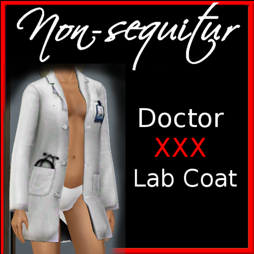 More information about "af Doctor XXX Lab Coat"