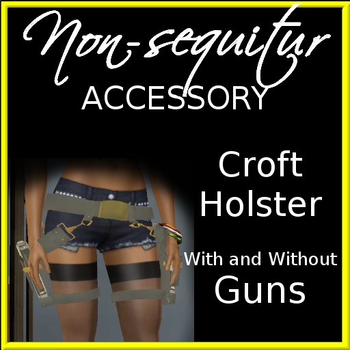 Croft Accessory Holster - with and without guns