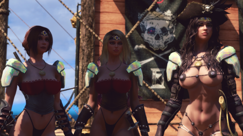 The Nymph Girls Of Skyrim