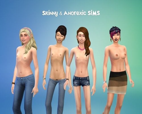 More information about "Skinny & anorexic sims"
