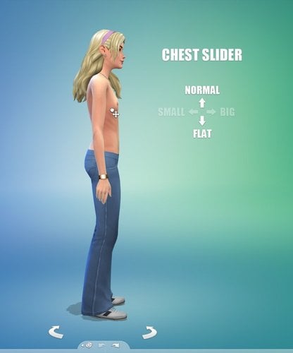 Flat chested sims - Body Parts - LoversLab