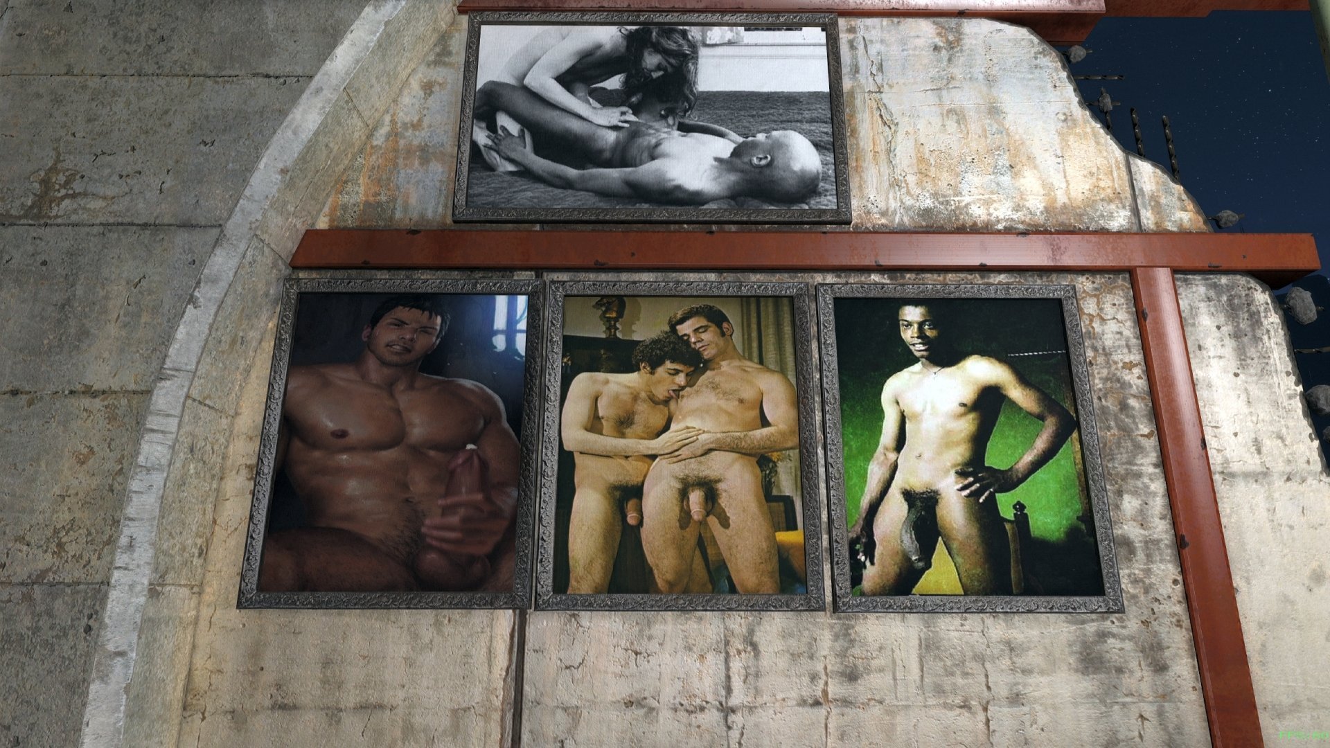 Gay (mostly retro) Paintings for Fallout 4 - Sexual Content - LoversLab