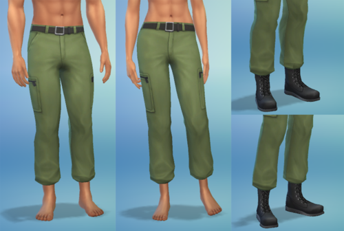 More information about "Army Pants and Boots"