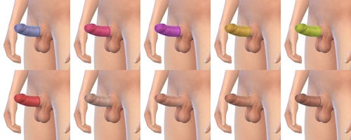 Simdulgence Ts4 Realgens Penis 7 Dec 2019 Penis Textures Body 