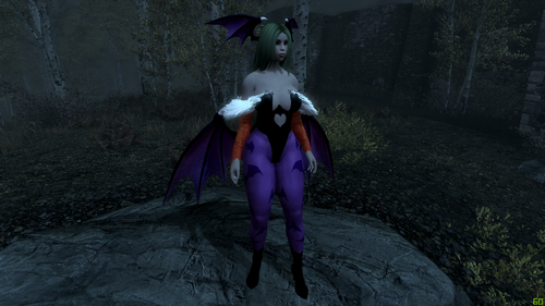 More information about "That Succubus Armor CBBE (Morrigan Aensland from Darkstalkers)"